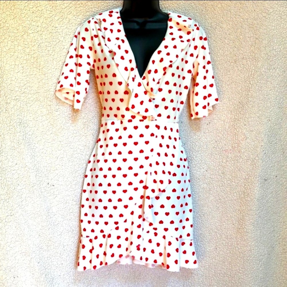 PrettyLittleThing heart dress